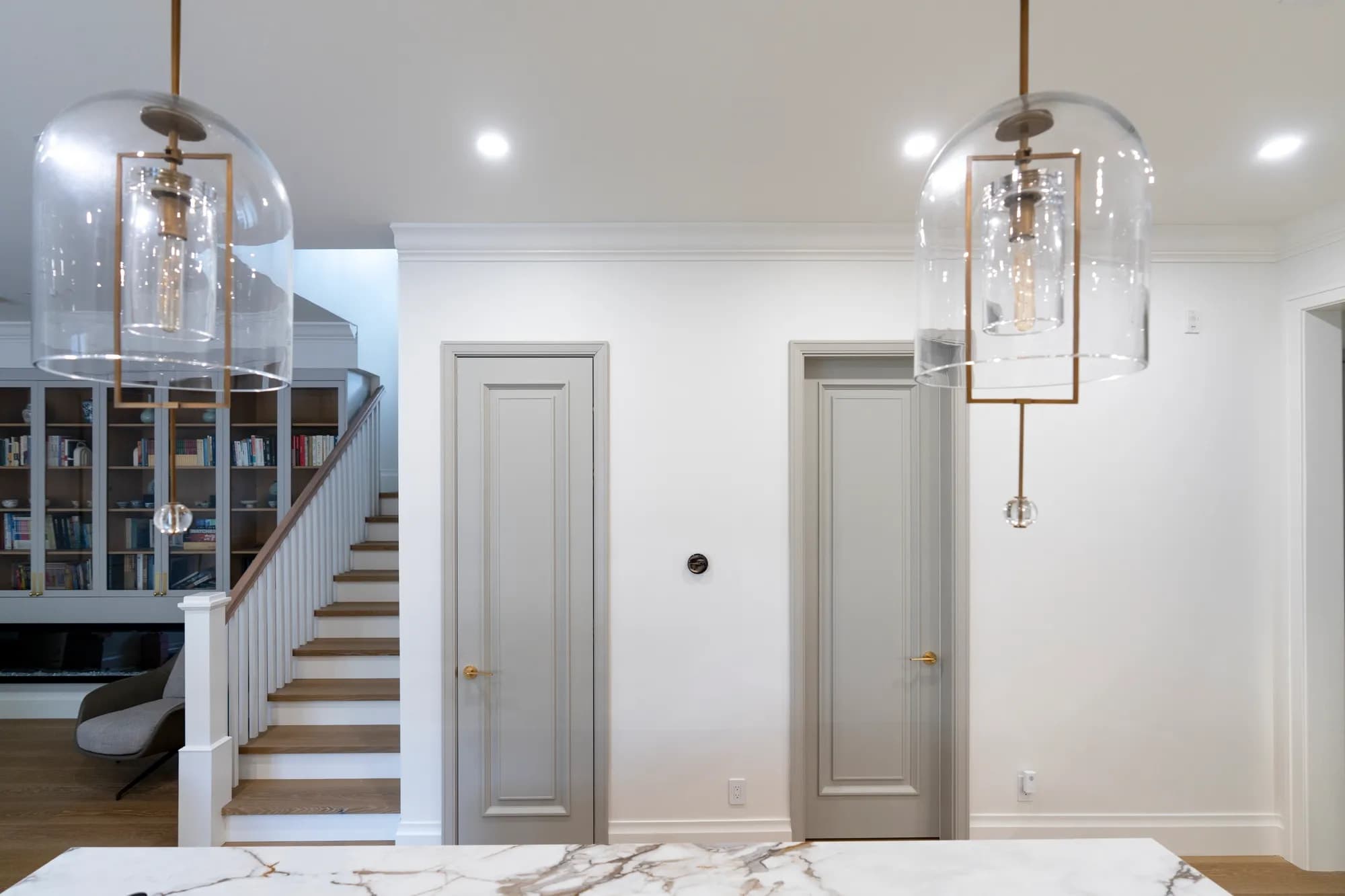 All-wood door construction