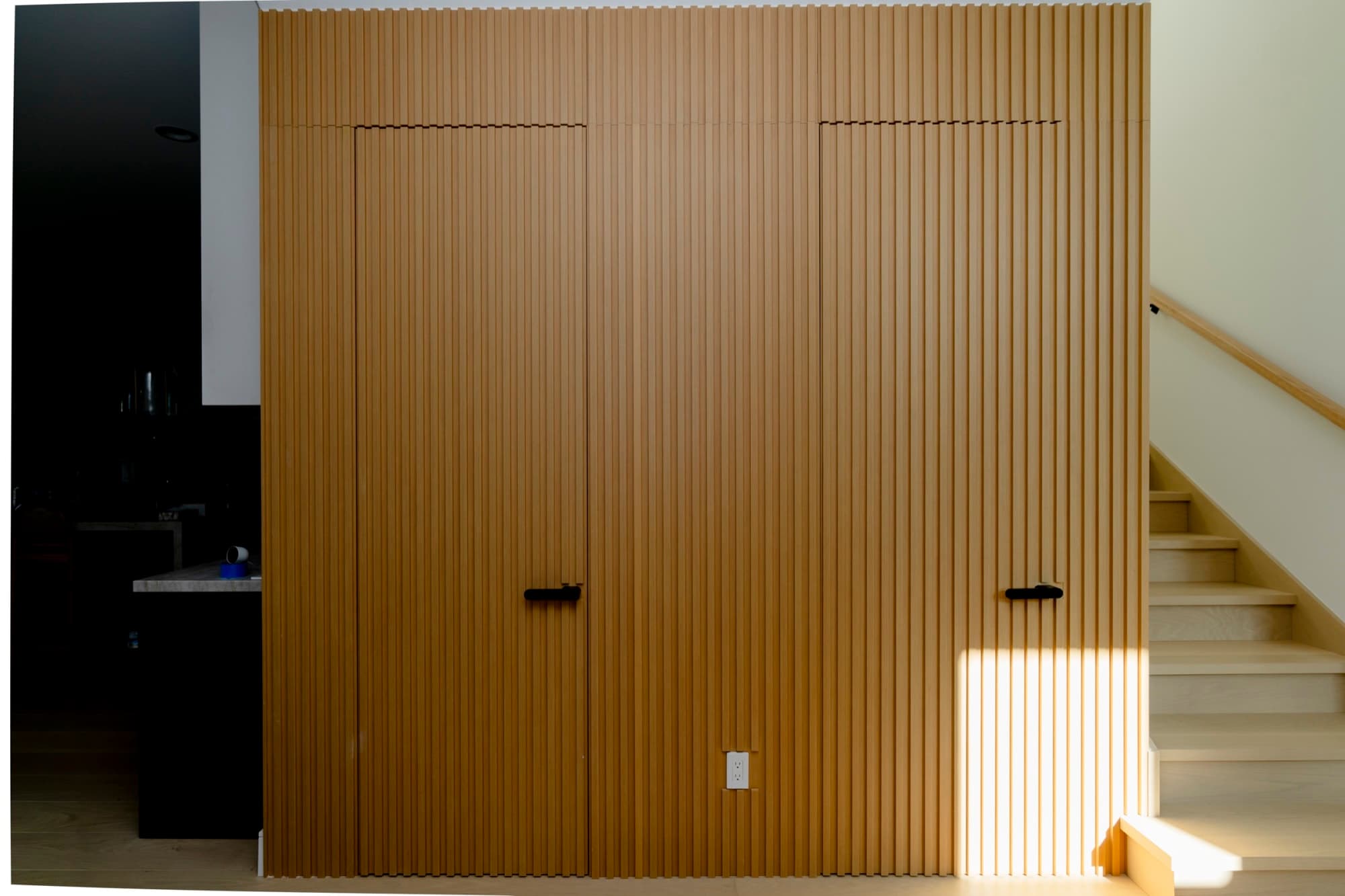 Invisible door detail